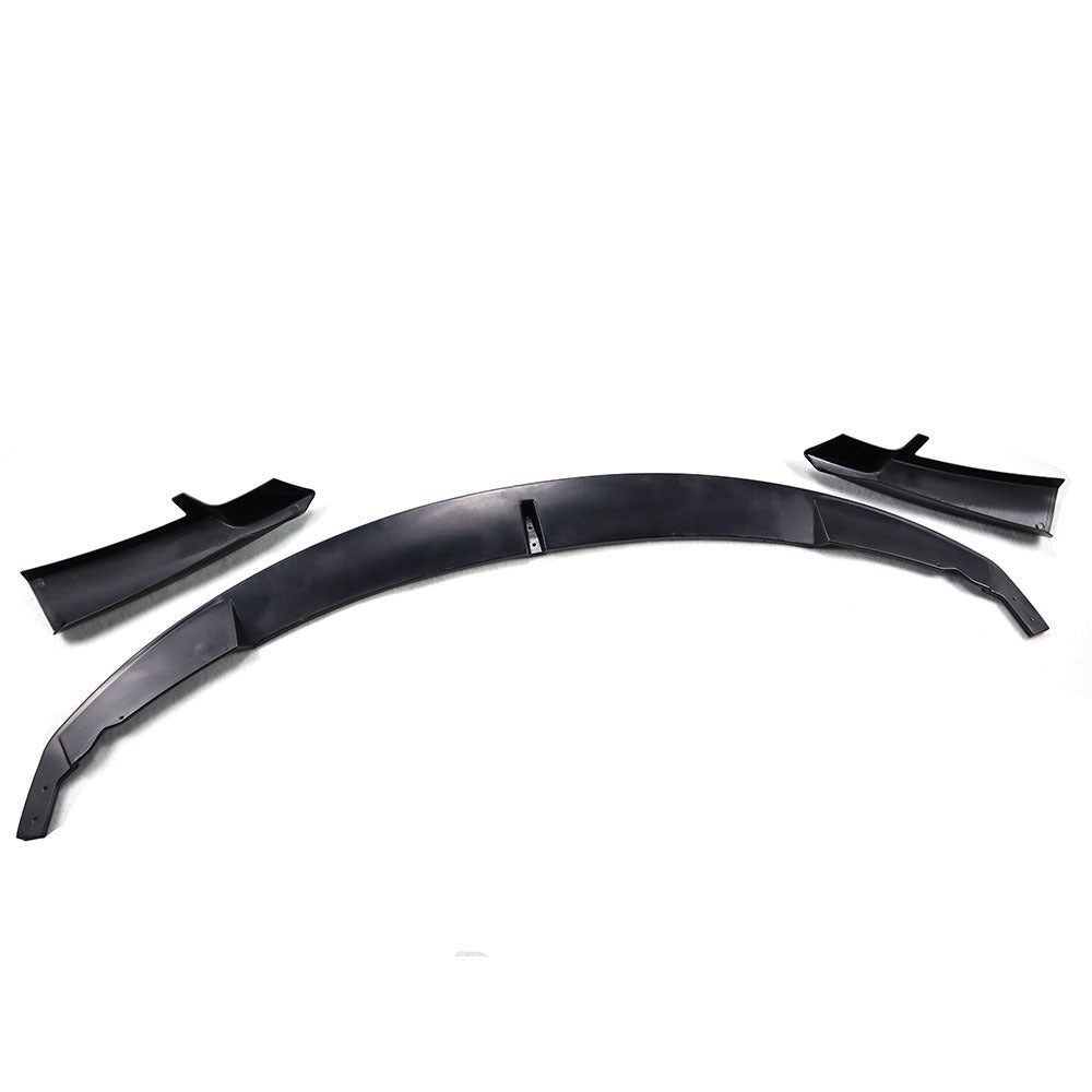F30 Gloss Black M Performance Style Front Lip - F30 3-Series M Sport