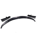 F30 Gloss Black M Performance Style Front Lip - F30 3-Series M Sport