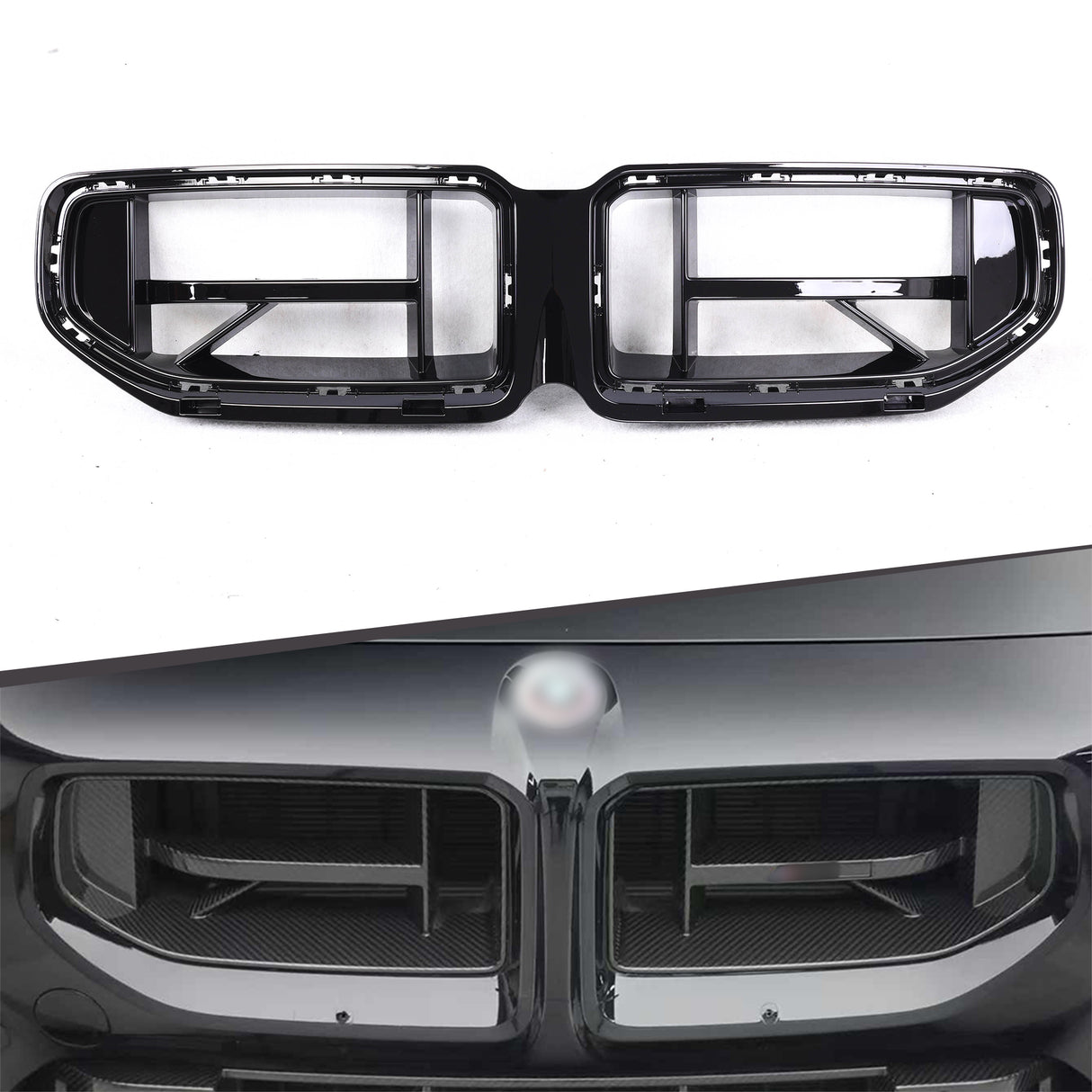 G87 M2 Gloss Black CS Style Front Grille
