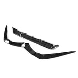 G30 5-Series 3D Style Rear Carbon Fiber Diffuser 3pc - 5-Series M Sport 2017-2018