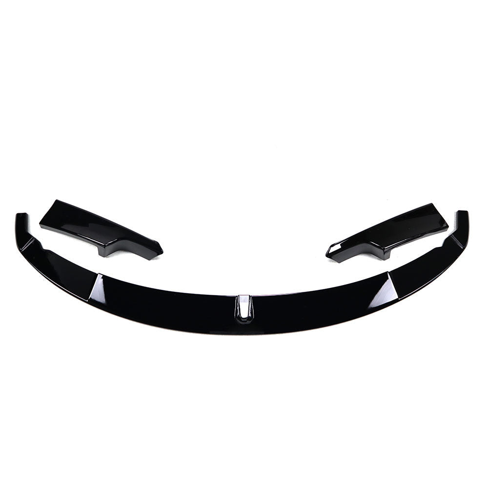 F30 Gloss Black M Performance Style Front Lip - F30 3-Series M Sport