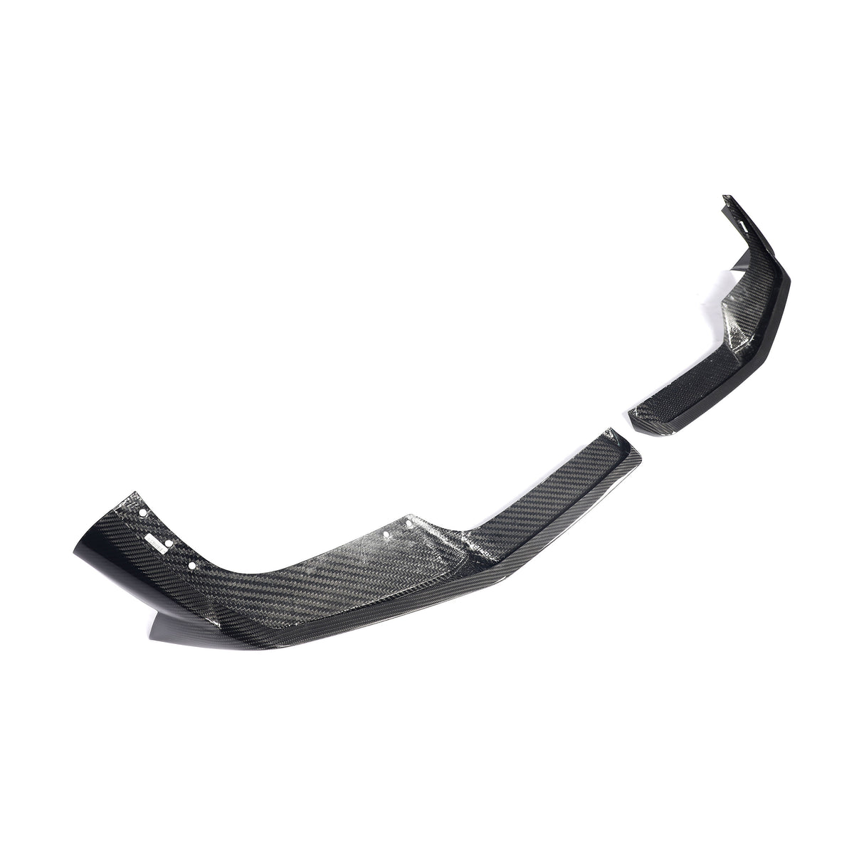 F95 X5M Pre-LCI Carbon Fiber Front 2pc Lip - F95 X5M Pre-LCI 2020-2023