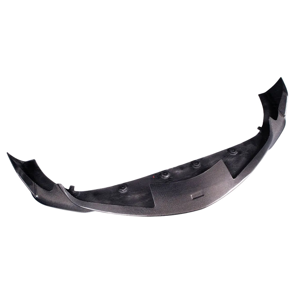 A90 Supra Carbon Fiber TOM R Style Front Lip - A90 A91 Supra