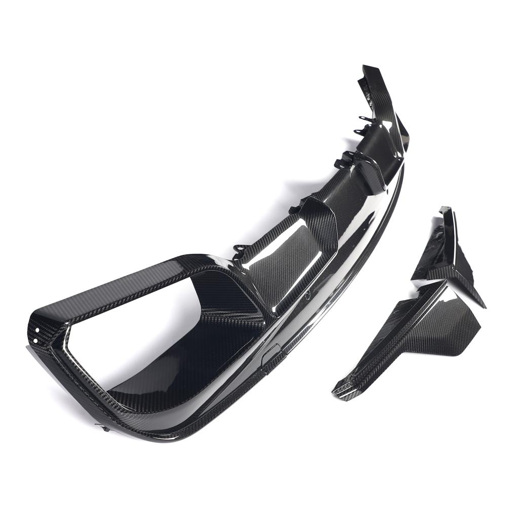 MBS F95 X5M LCI Dry Carbon Fiber Rear Diffuser MBS Style - F95 X5M LCI