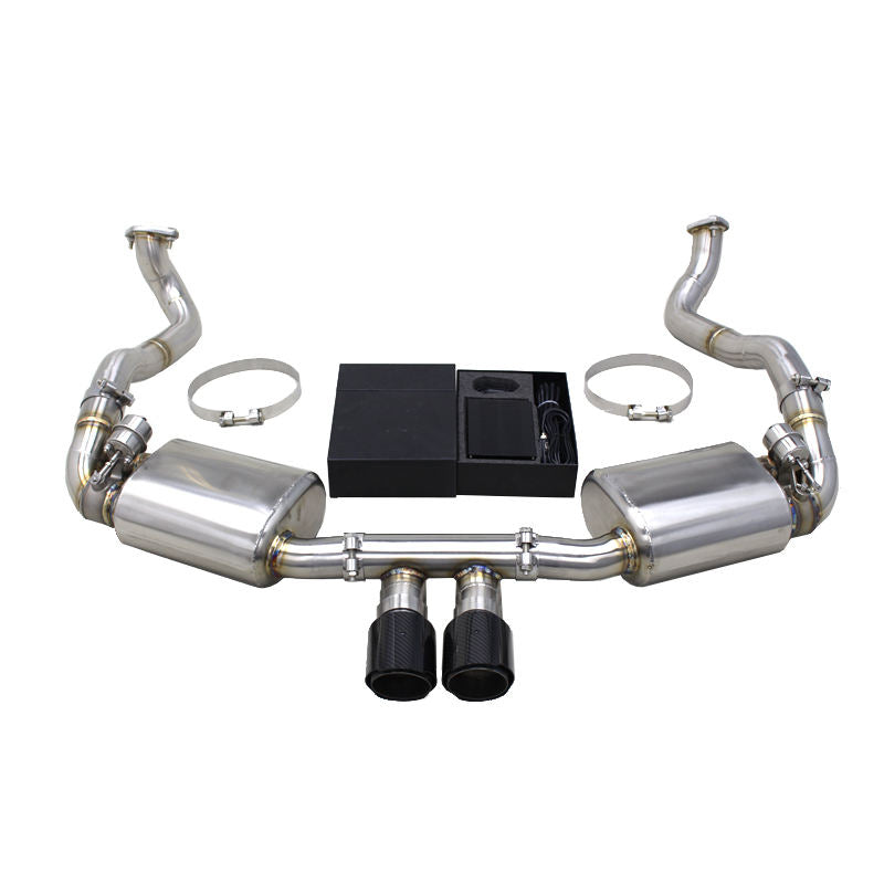 Porsche 981 Cayman/Boxster valved Exhaust System - Porsche Cayman Boxster 2013-2016