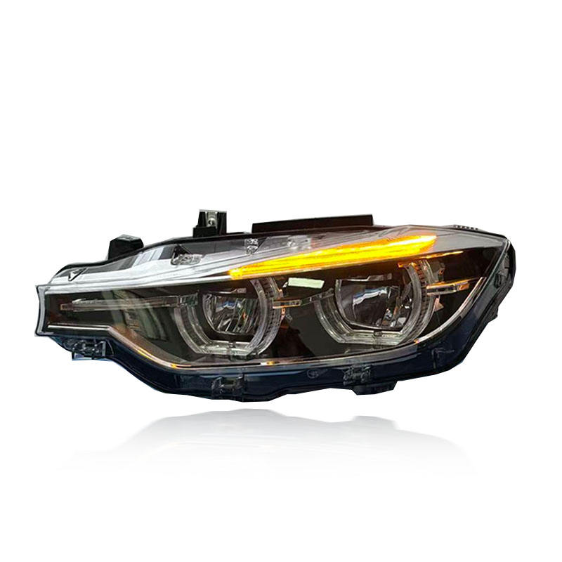 F30 3-Series LCI Style Switchback Headlights White/Yellow/Amber - F30 3-Series 320i 328i 330i 335i 340i