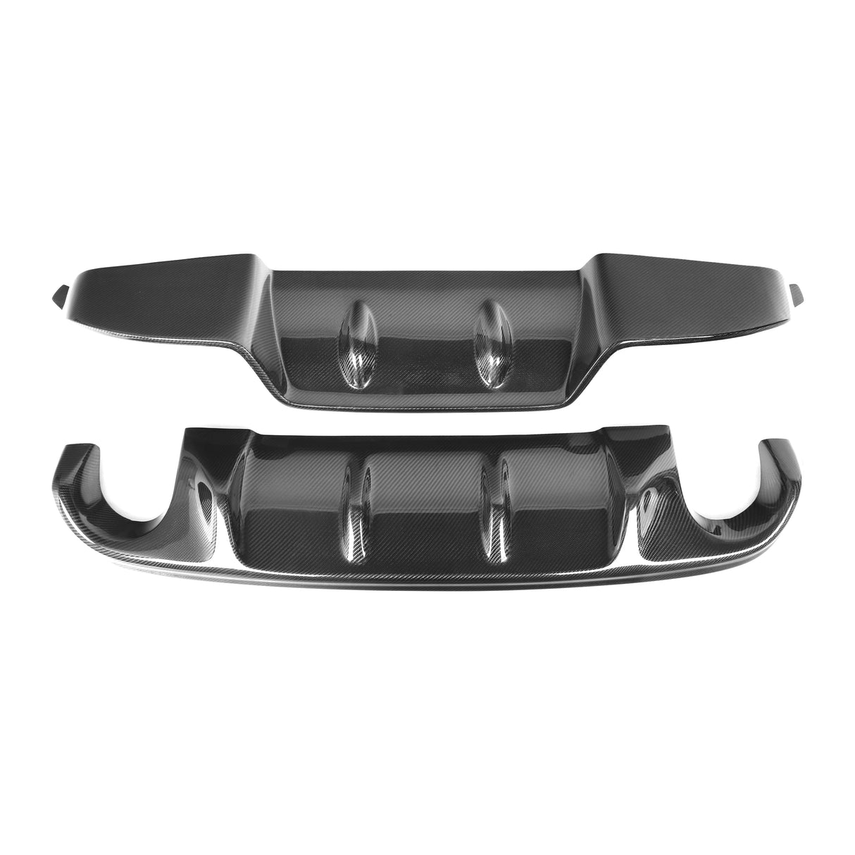 2014-2017 Q50 Carbon Fiber 2pc Diffuser