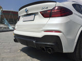 F26 X4 Carbon Fiber 3D Style Rear Diffuser - F26 X4 M SPORT