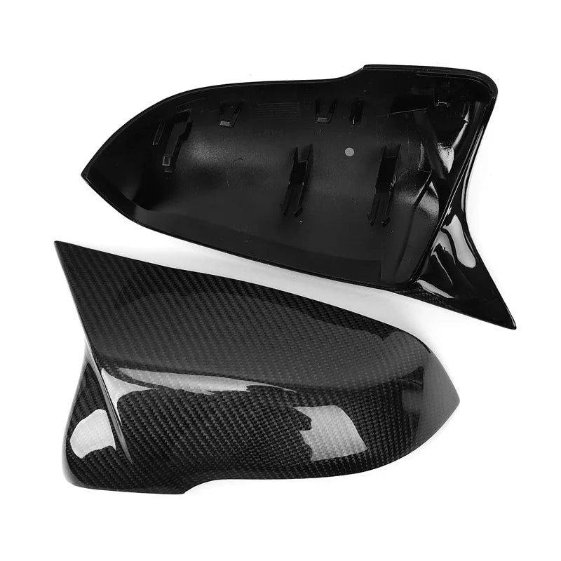 A90 Supra Carbon Fiber M Style Mirror Caps Replacement Covers - A90 Supra