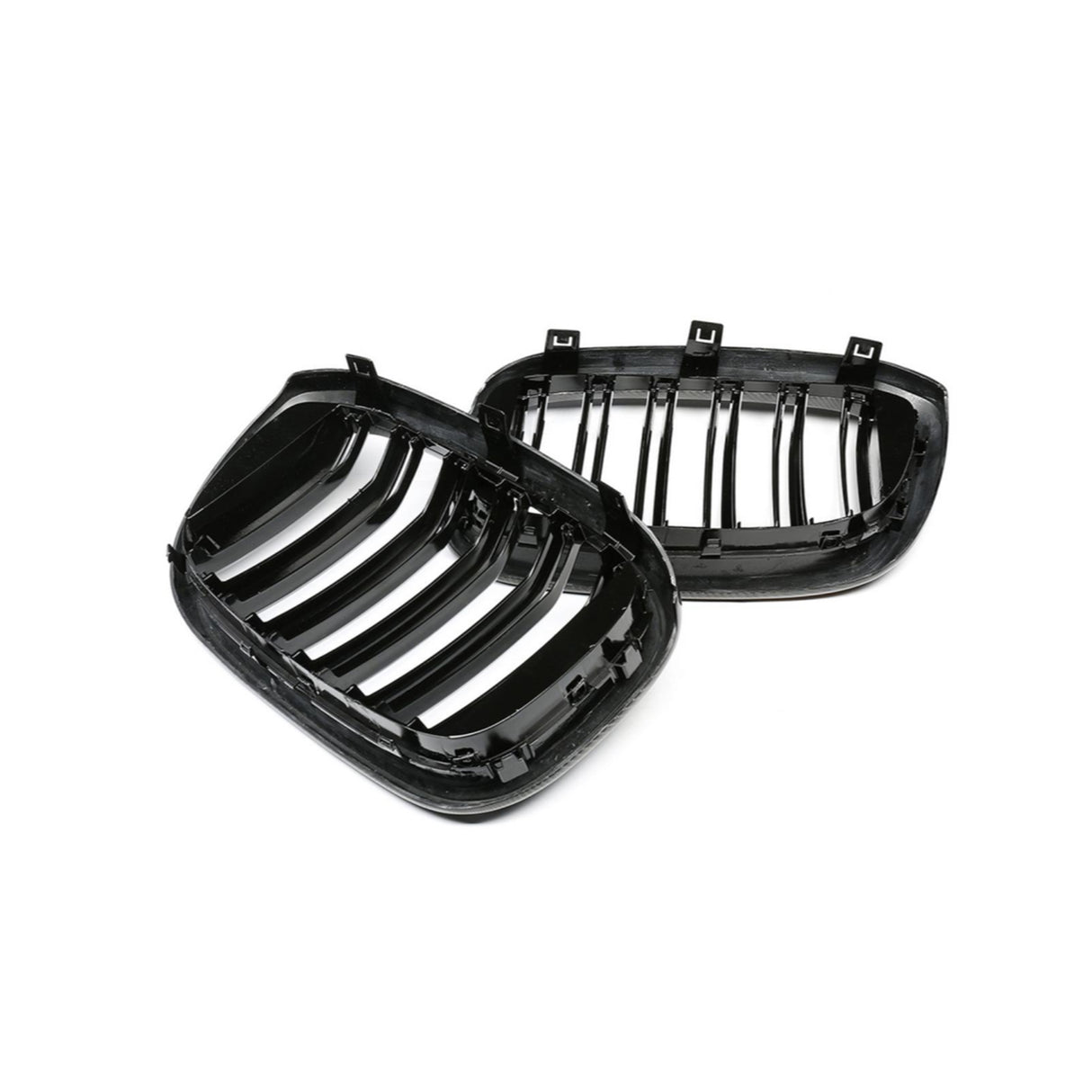 X3/X5 G01/G02 Dual Slat Carbon Fiber Front Grilles - X3 G01 X4 G02 PRE LCI