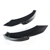 E92/E93 LCI Gloss Black MP Style Front Splitters - E92 E93 3-Series LCI