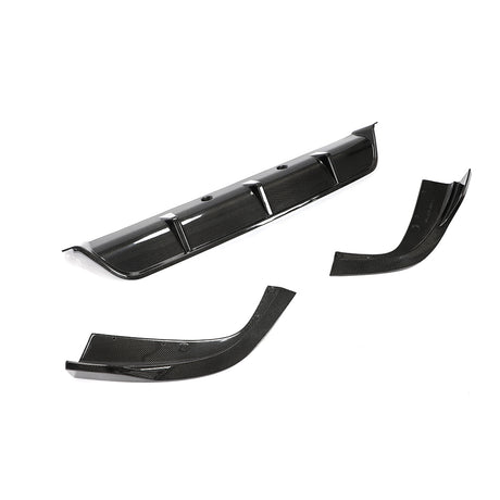X5 G05 Carbon Fiber Rear Diffuser Performance Style 3pc - X5 G05 2019-2023
