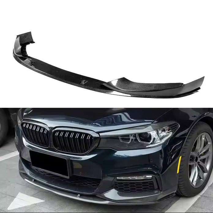 G30 5-Series Carbon Fiber MP Style Front Lip - G30 520i 530i 540i M Sport