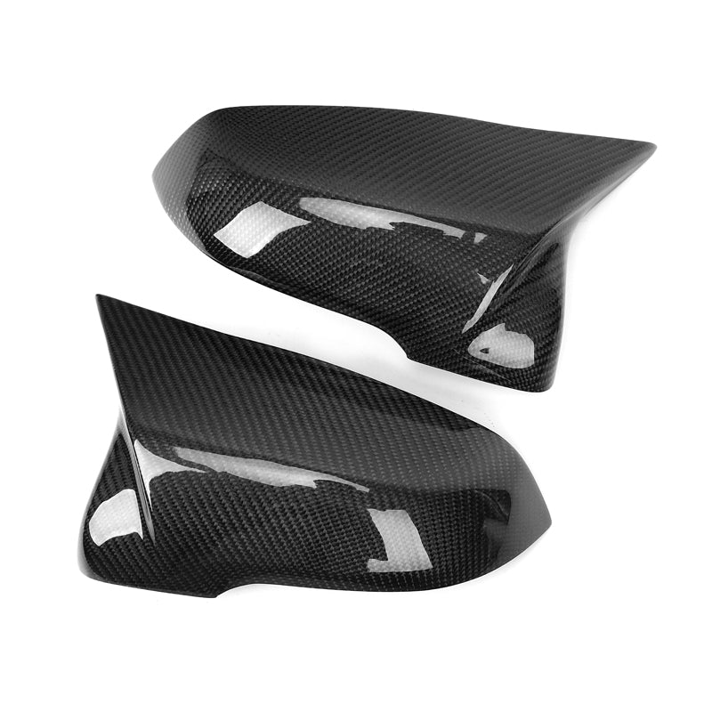 A90 Supra Carbon Fiber M Style Mirror Caps Replacement Covers - A90 Supra
