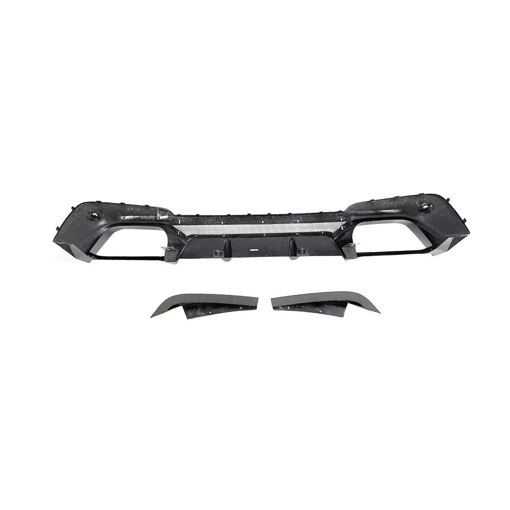 F97 X3M MBS V1 Style Carbon Fiber Rear Diffuser - F97 X3M 2019-2021