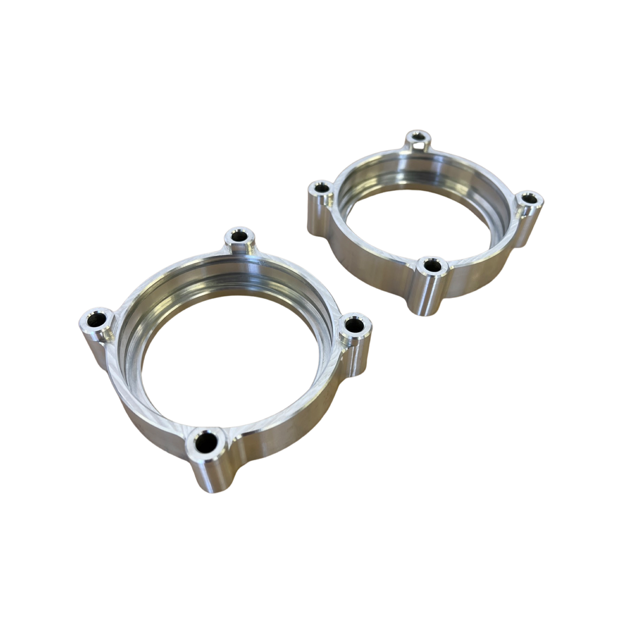 BMR R8 & Huracan Billet Throttle Body Adapter DIY Flange Twin Turbo