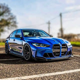 G8X Gloss Black CSL V2 Style Front Lip - G80 M3 G82 G83 M4