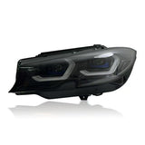 G20 Laser Style Headlight White / Yellow DRL - G20 3-Series