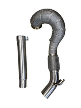 MK7/MK7.5 GTI Catless Race Downpipe W/ Heat Shield - Volkswagen MK7 MK7.5 Golf GTI 2.0T