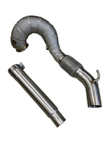 MK7/MK7.5 GTI Catless Race Downpipe W/ Heat Shield - Volkswagen MK7 MK7.5 Golf GTI 2.0T