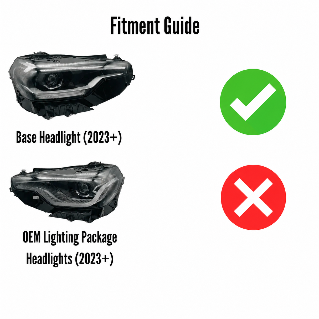 G42 Laser Style Headlight Upgrade - G42 2 Series G87 M2