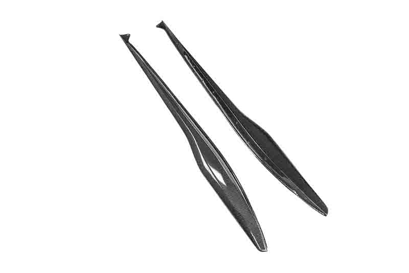 C8 Corvette Carbon Fiber Z07 Style Side Skirts - C8 Chevrolet Corvette 2023-2025