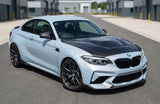 F87 M2 CS Style Dry Carbon Fiber Hood - F87 M2 / M2 Competition F22 2-Series