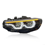 F8X Tri Color Switchable IKON V2 Headlights (White, Yellow, Amber) - F80 M3 F82 F83 M4
