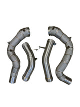 E63 Catless Race Downpipe W/ Heat Shield - Mercedes-Benz W213 E63 E63S AMG 4.0 M177