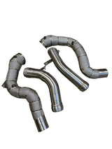 E63 Catless Race Downpipe W/ Heat Shield - Mercedes-Benz W213 E63 E63S AMG 4.0 M177