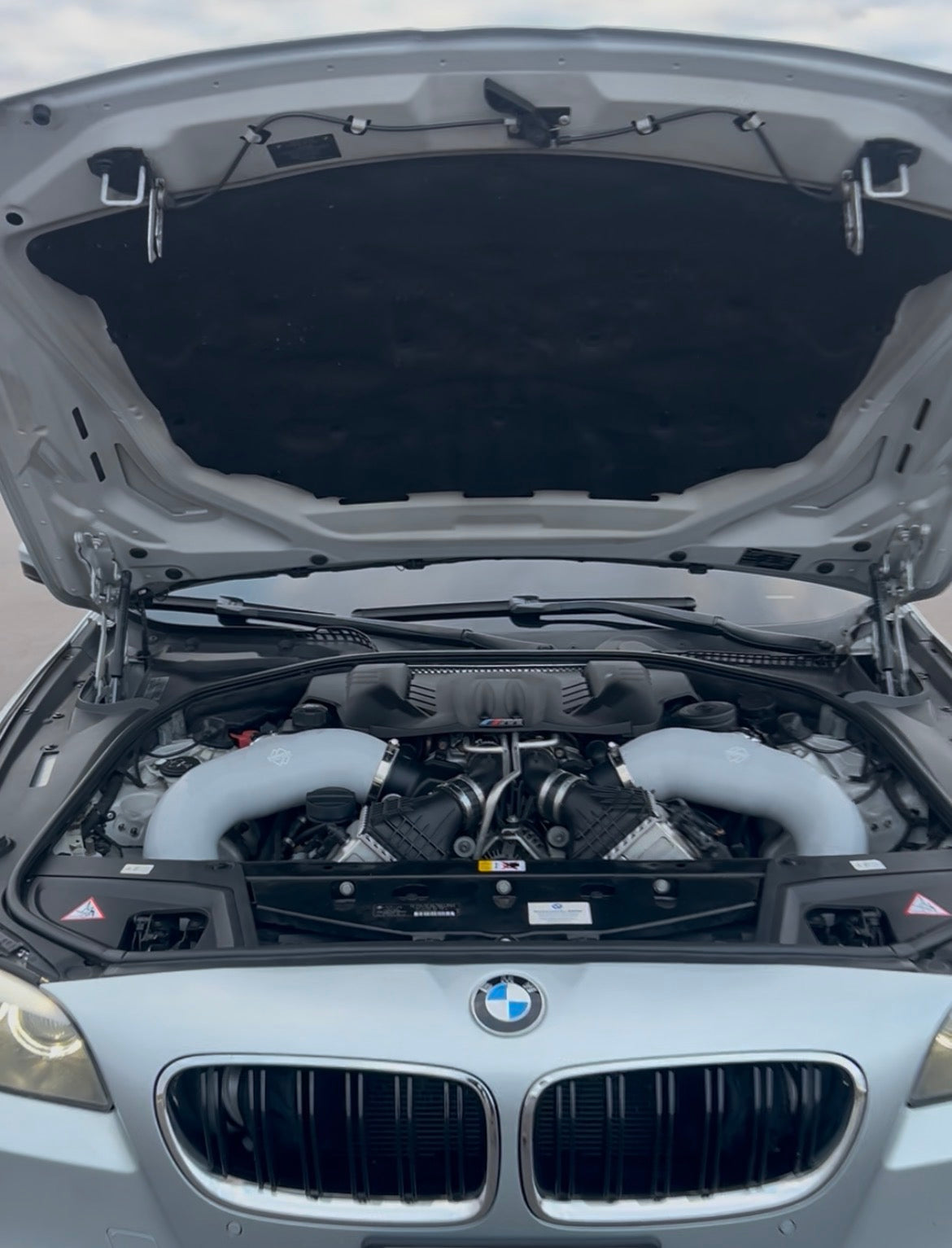 M5/M6 Silicone Front Mount Intakes - BMW F06/F10/F12/F13