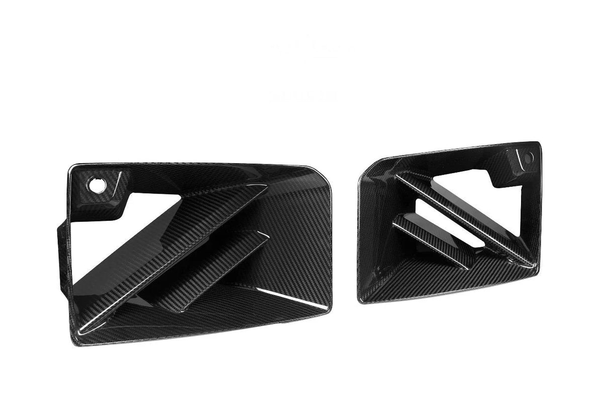 G87 M2 SQ Style Dry Carbon Fiber Front Air Ducts