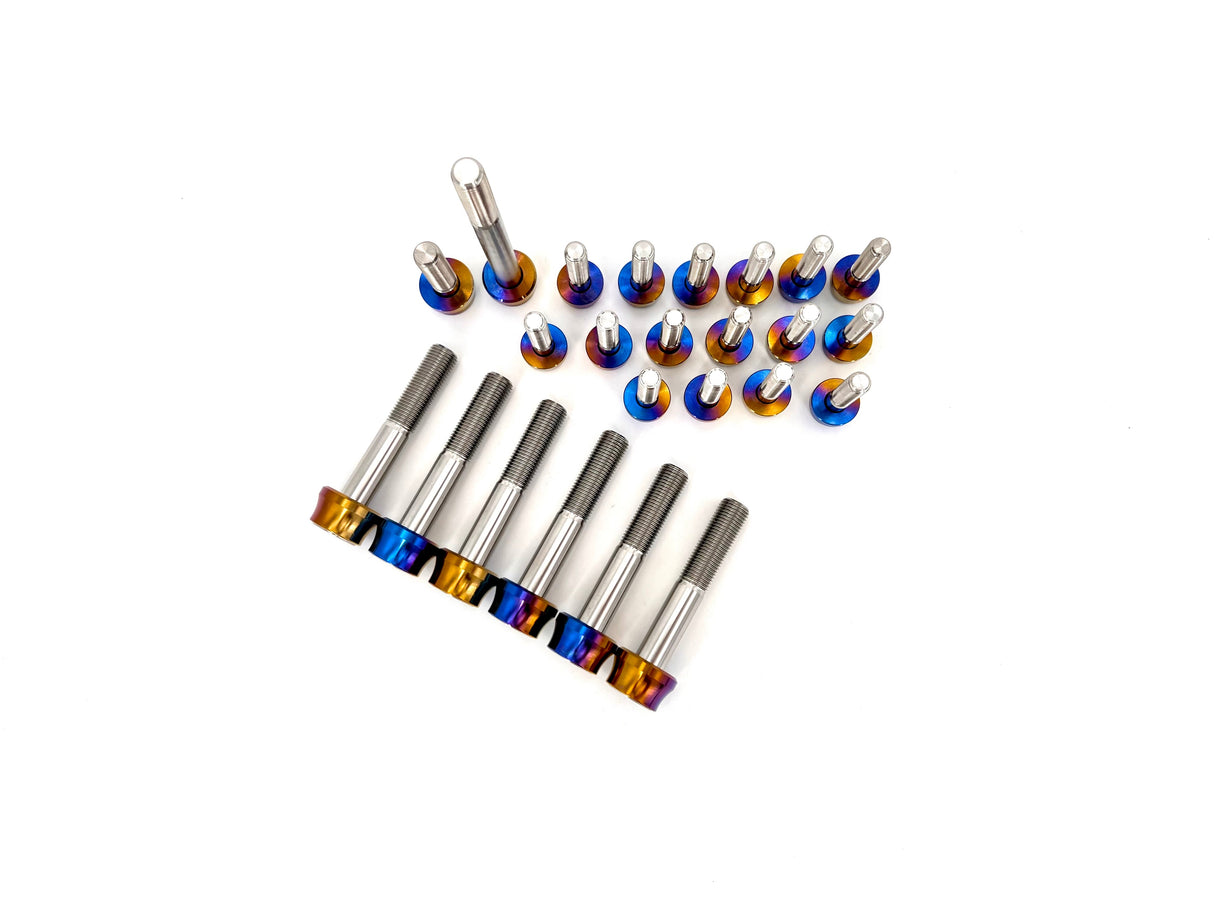 Titanium Honda Complete Trans Billet Dress Up Hardware Kit