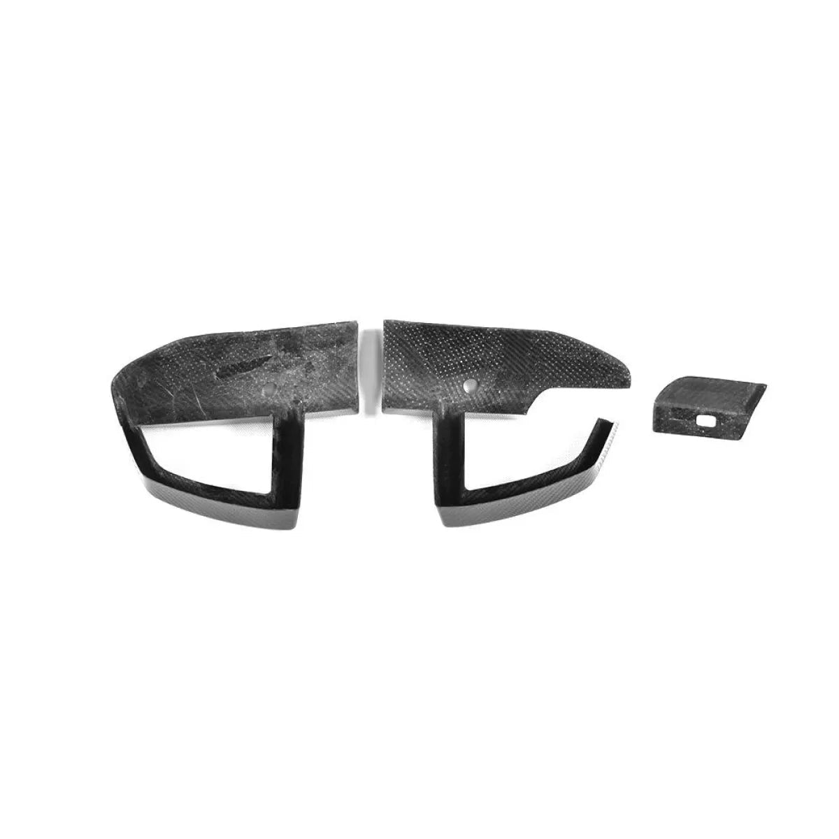 X3 G01 Dry Carbon Fiber Front Bumper Vent Trim - X3 G01 M Sport