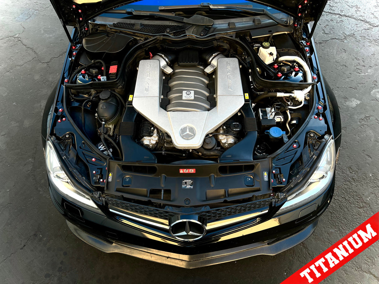 Titanium Mercedes-Benz 2008-2014 C-Class Dress Up Hardware Kit (W204)