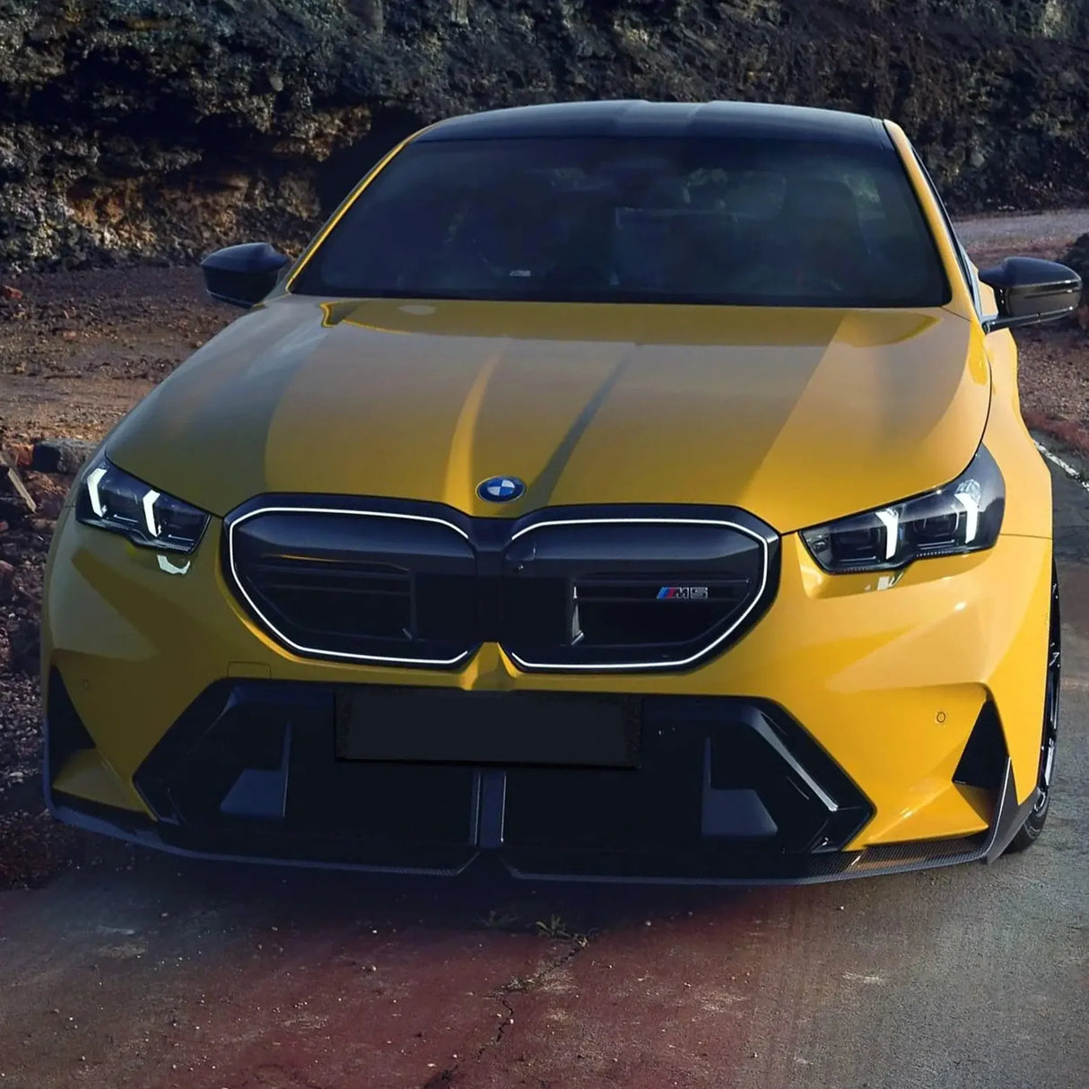 G90 M5 MP Style Dry Carbon Fiber Front Lip - G90/G99 M5
