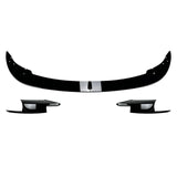 F30 Gloss Black M Performance Style Front Lip 4pc - F30 3-Series