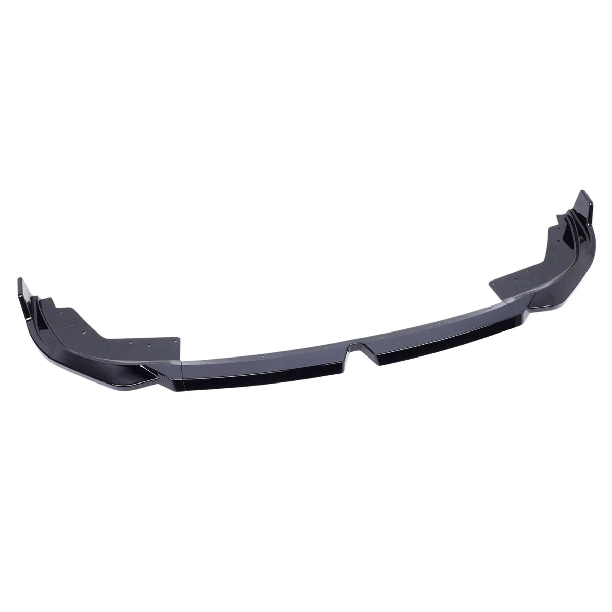 G20 LCI Gloss Black M Performance Style Front Lip 3pc - G20 3-Series LCI M Sport