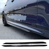 G20 3-Series Gloss Black M Performance style side skirts - G20 3-Series