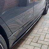 F30 Gloss Black M Performance Style Side Skirts - F30 3-Series M Sport