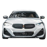 G42 2-Series Gloss Black MP Style Front Lip - G42 2-Series 230i m240i M Sport