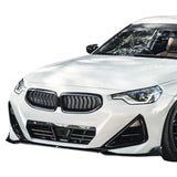 G42 2-Series Gloss Black MP Style Front Lip - G42 2-Series 230i m240i M Sport
