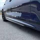 G20 3-Series Gloss Black M Performance style side skirts - G20 3-Series