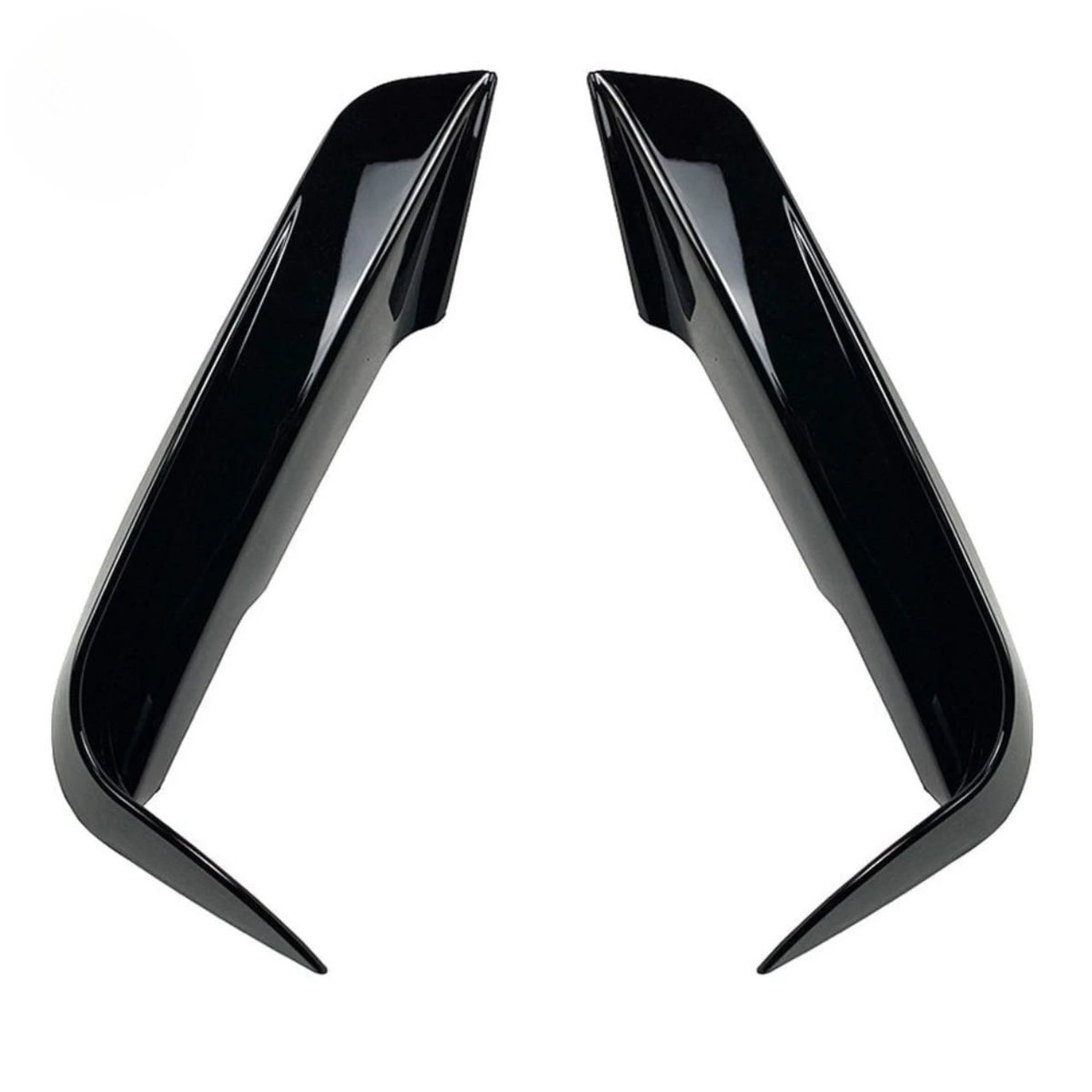 F30 Gloss Black MAD Style Upper Fog Light Trim Covers - F30 3-Series