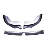 G20 LCI Gloss Black M Performance Style Front Lip 3pc - G20 3-Series LCI M Sport