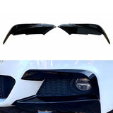 F30 Gloss Black MAD Style Upper Fog Light Trim Covers - F30 3-Series