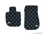 P2M BMW F30 / F80 3-SERIES (2011-19) 4D RACE FLOOR MATS : DARK GREY (FRONT/REAR)