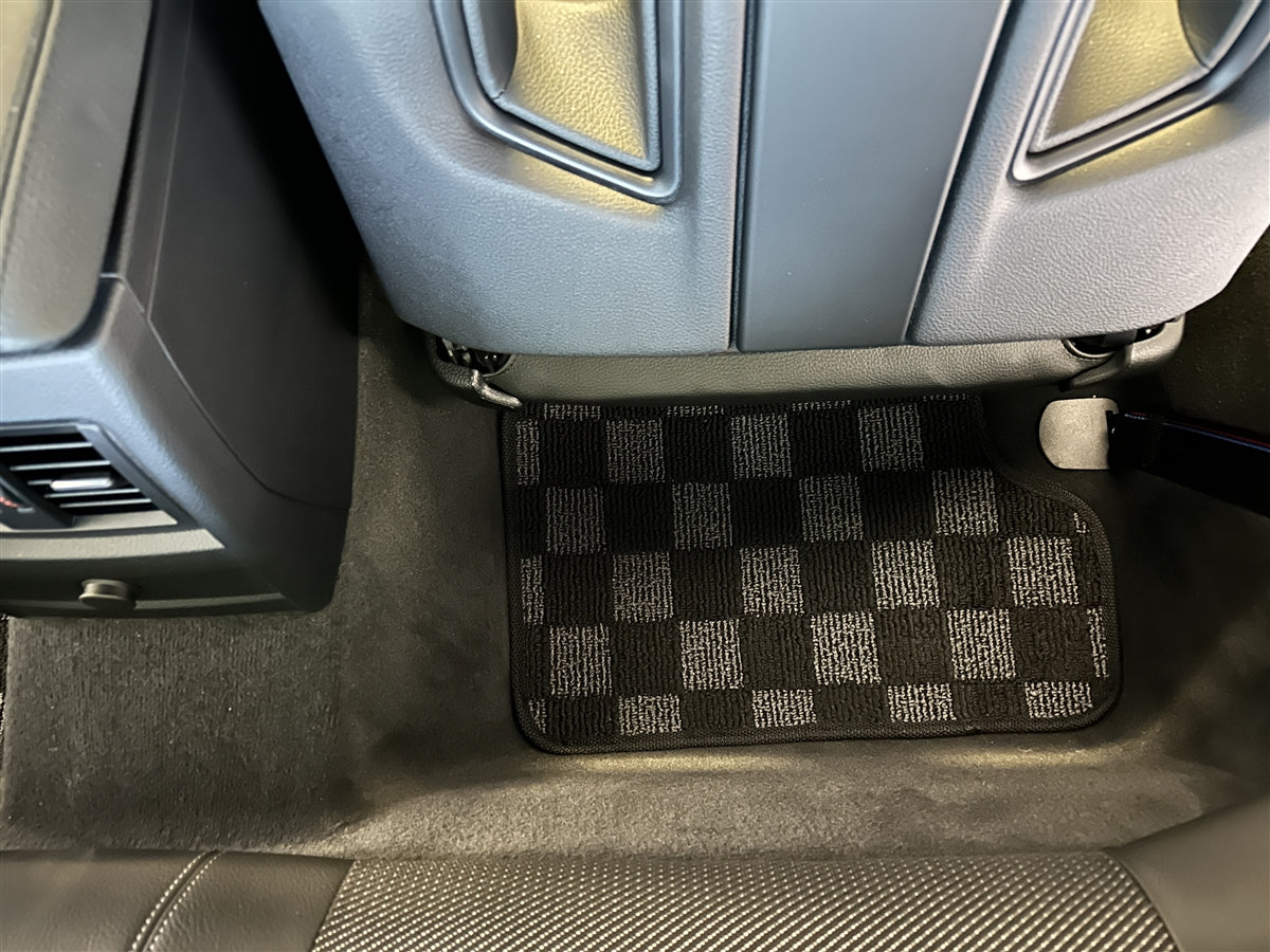 P2M BMW F32/F82 4-SERIES M4 COUPE RACE FLOOR MATS : DARK GREY (FULL SET)