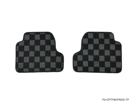 P2M BMW F32/F82 4-SERIES M4 COUPE RACE FLOOR MATS : DARK GREY (FULL SET)