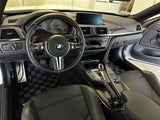 P2M BMW F32/F82 4-SERIES M4 COUPE RACE FLOOR MATS : DARK GREY (FULL SET)